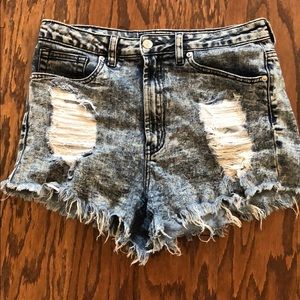 Vintage Blue Jean Shorts